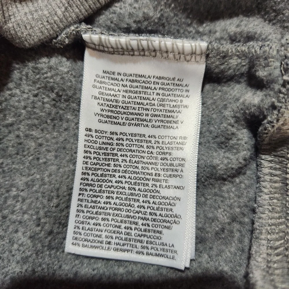 The North Face Mens Sweatshirt Hoodie Size XL Pullover Gray
